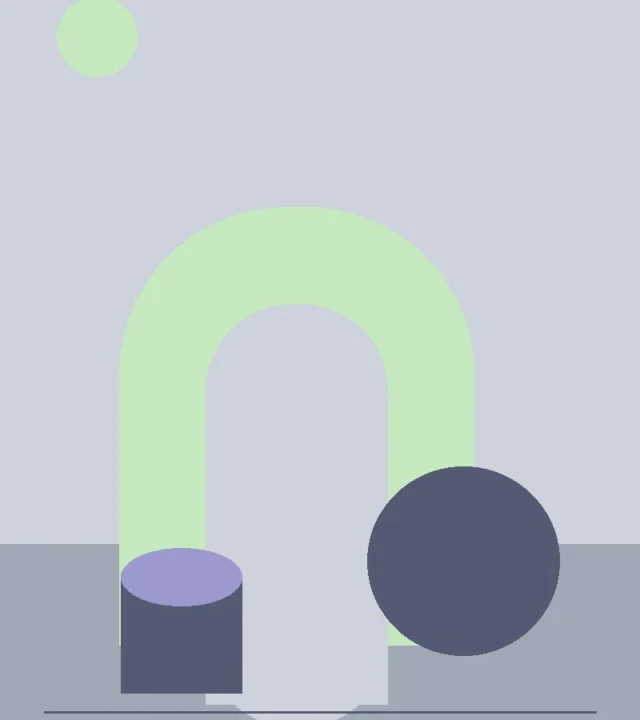 Original advertising illustration — demo placeholder, not an AI result