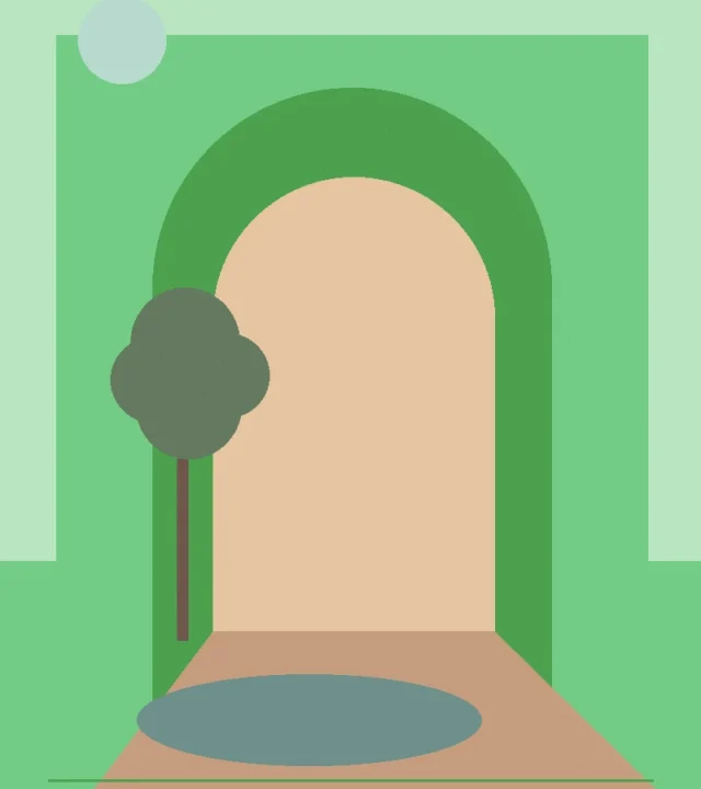 Original architecture illustration — demo placeholder, not an AI result