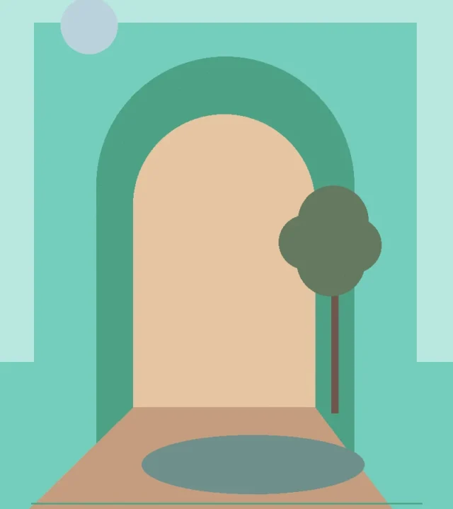 Original architecture illustration — demo placeholder, not an AI result