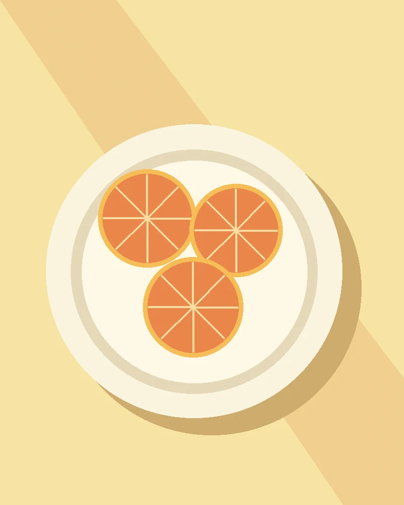 Original food illustration — demo placeholder, not an AI result
