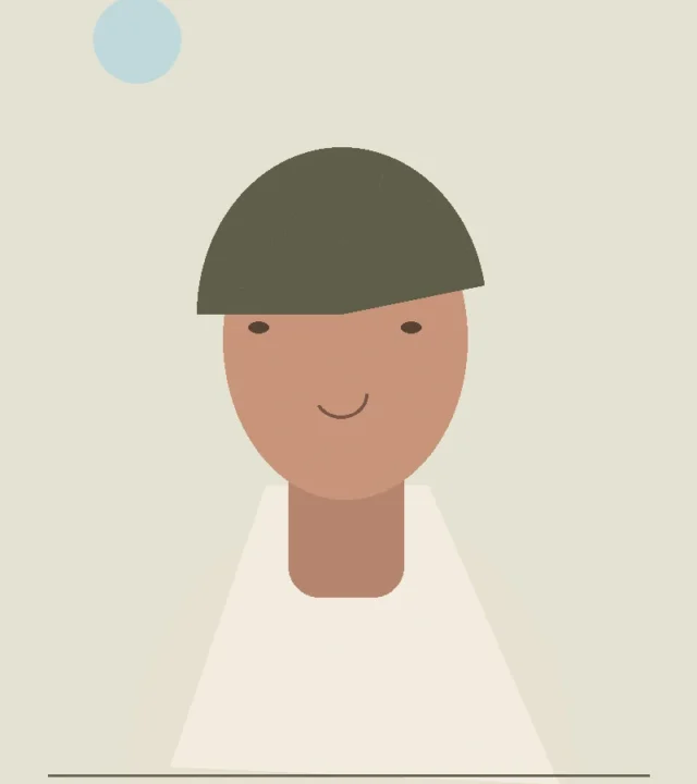 Original portrait illustration — demo placeholder, not an AI result