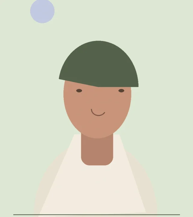 Original portrait illustration — demo placeholder, not an AI result